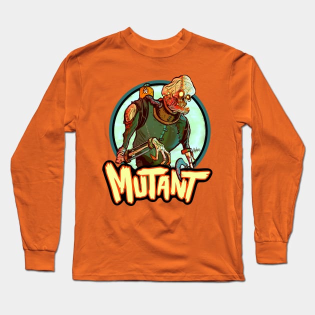 Mutant Long Sleeve T-Shirt by sideshowmonkey